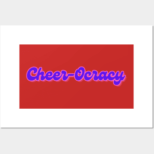 Cheer-Ocracy Posters and Art